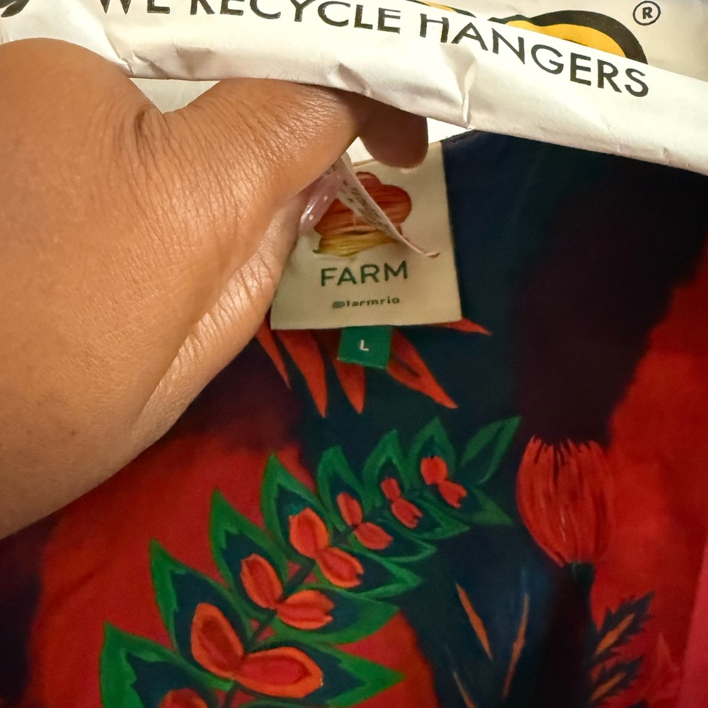 FARM Rio  Tie Dye Forest Maxi Dress - Picture 5 of 6